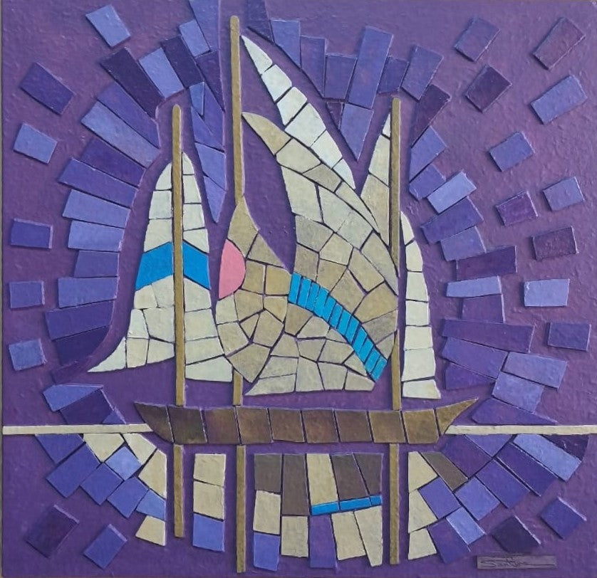 Sailing in a Purple Sky