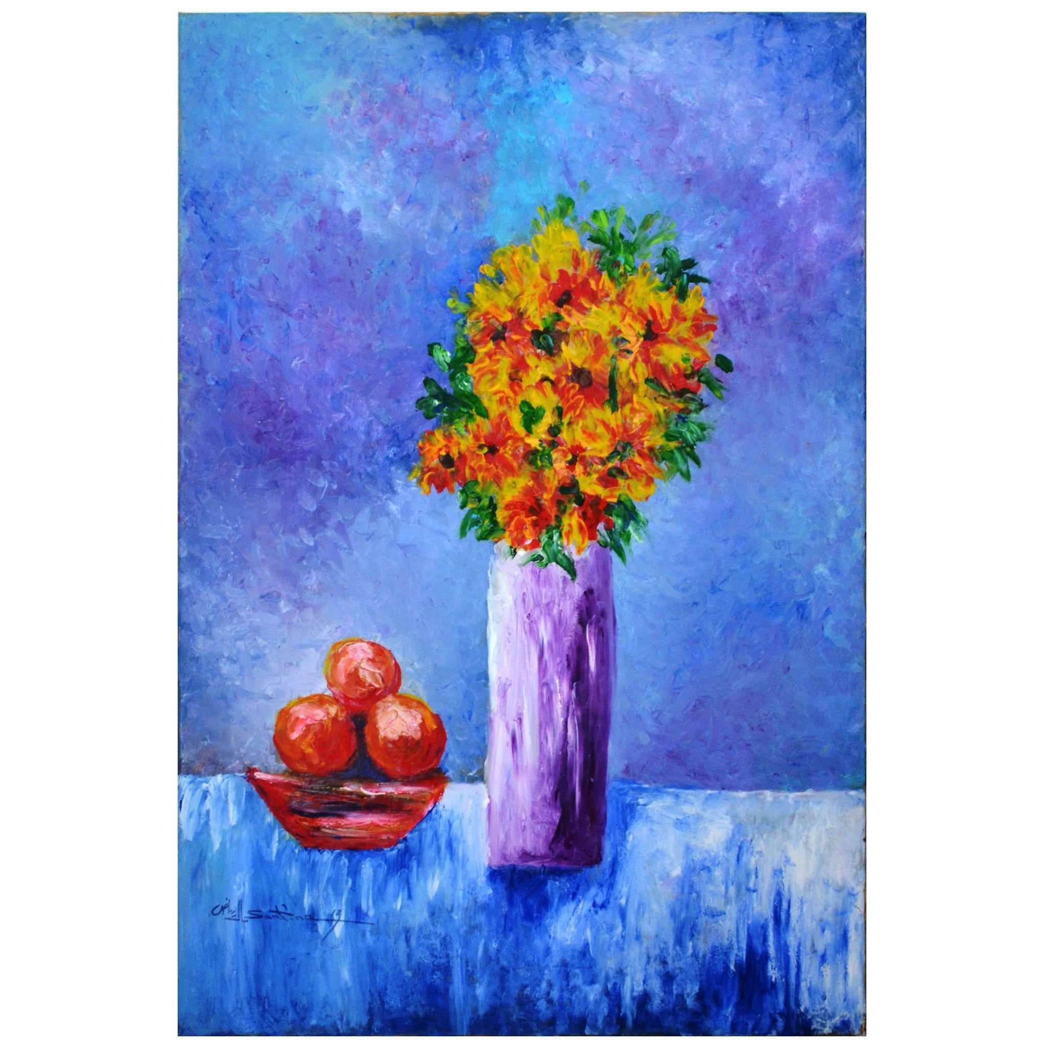 Santina Art Gallery,Flower Vase,,artist,art,lebanon,beirut