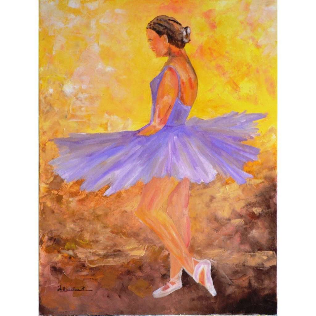Santina Art Gallery,Ballerina Dancer 1,,artist,art,lebanon,beirut
